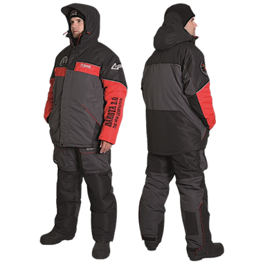 Костюм Alaskan зимний Dakota 2.0 -30°С 8/5 Red / Grey / Black AWSD2G -