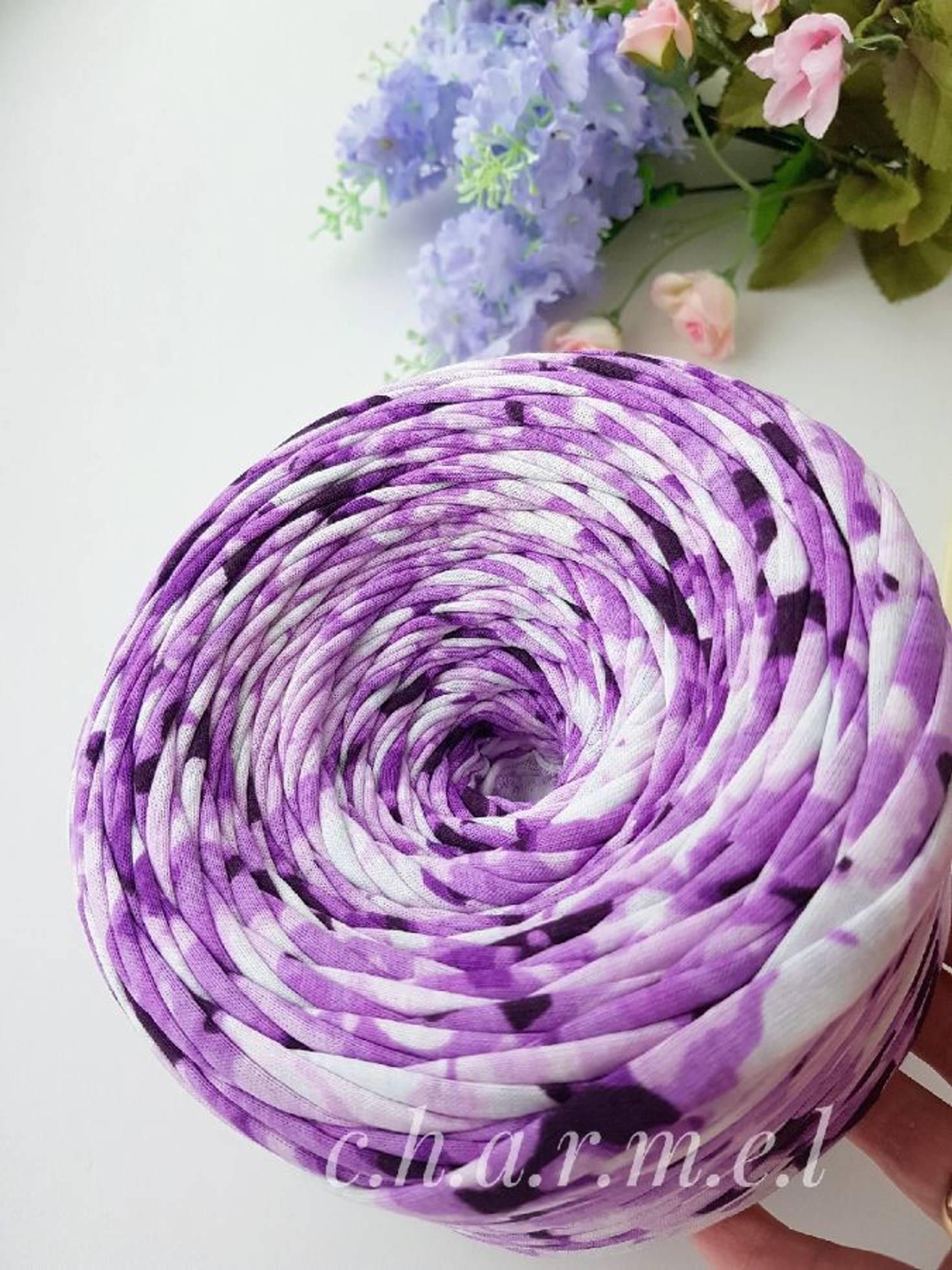 Скидки на трикотажную пряжу с принтом!)