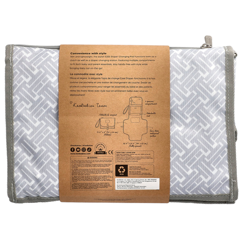 KeaBabies, Ezee, подгузник для младенцев, серый, 1 шт.