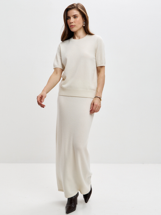 Кашемировая футболка