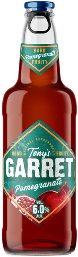 Пиво Тони'с Гаррет Хард Гранат / Tony's Garret Hard Pomegranate 0.4 - стекло