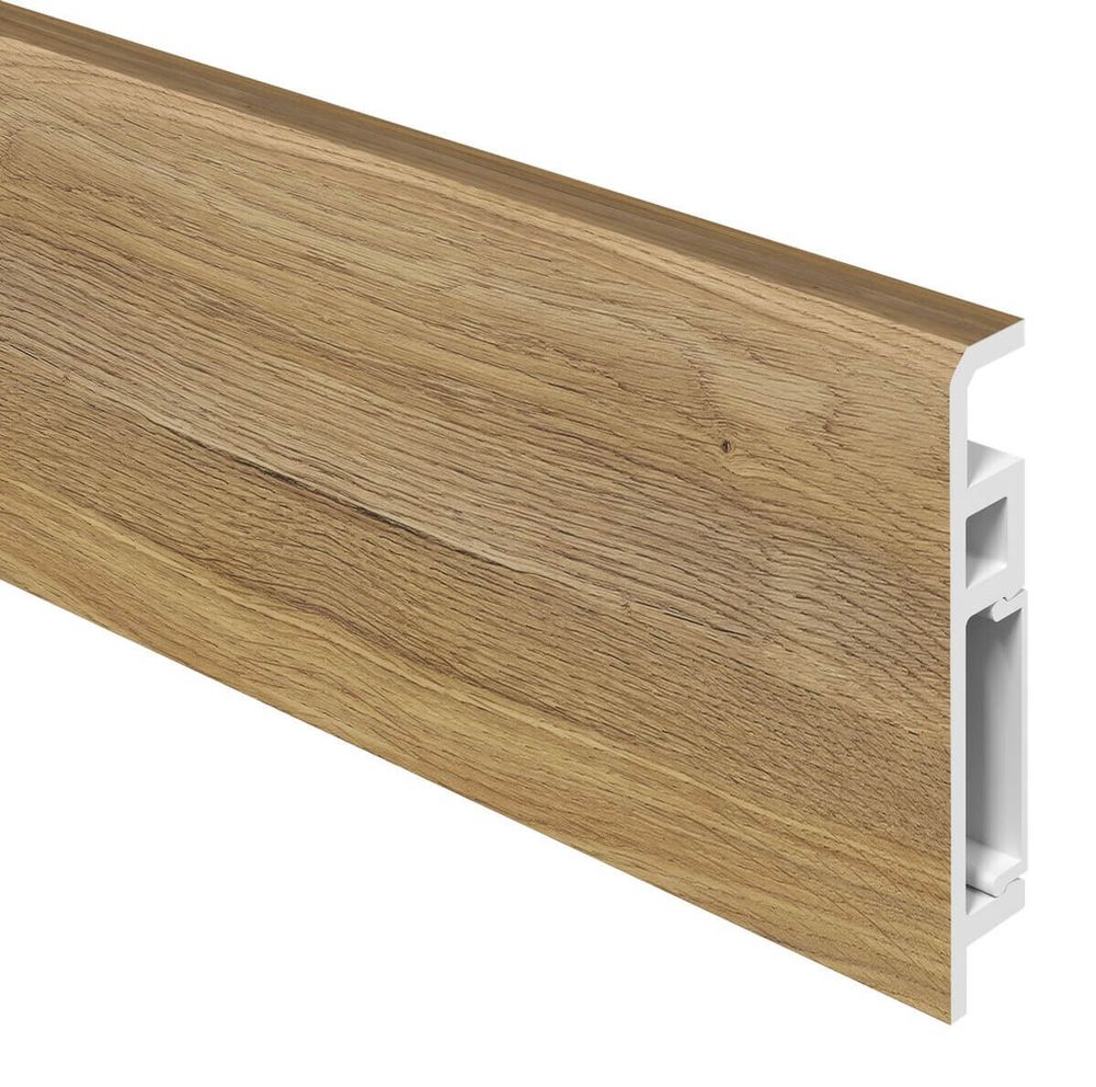 Напольный плинтус ПВХ Foresta Concept Дуб Мавелла голд FC 025 2000х70х13 мм