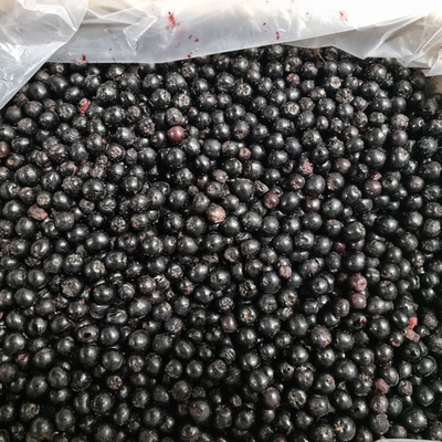 Черноплодная рябина ягода замороженная электронной очистки Китай / Коробка 10кг