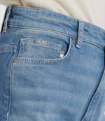 джинсы marlene wide hr 1.1 BOSS BLACK - голубой(50487294)