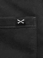 Брюки Hardlunch Logo оверсайз темно-серые