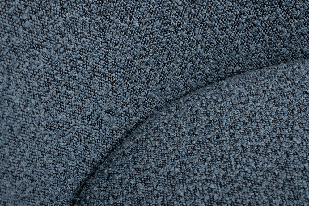 Кресло вращающееся 76x76x76см Garda Decor Napoli букле темно-серое