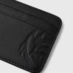 Кардхолдер Ymkashix Гладкая кожа черный