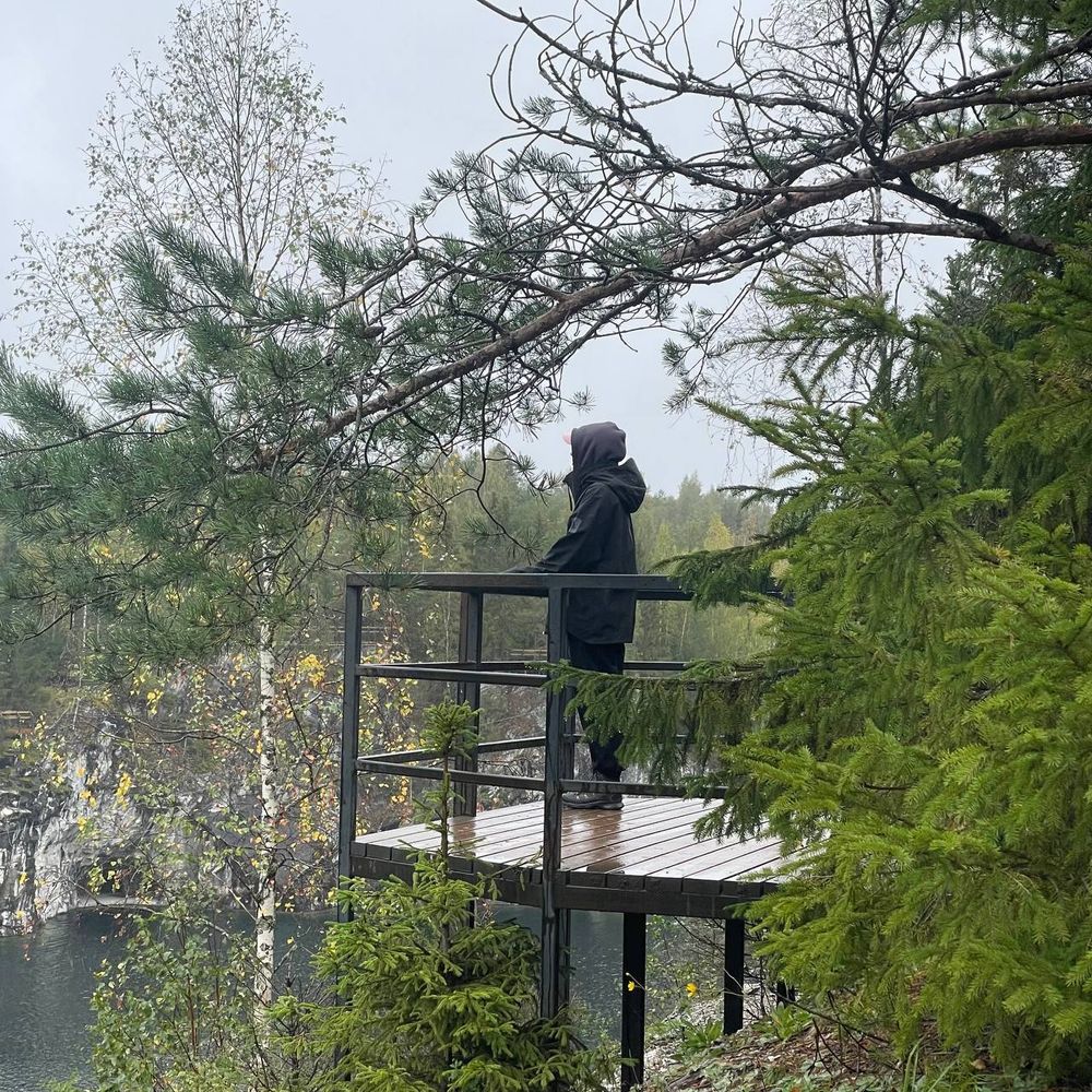 Худи Смерч Ман темно-серый