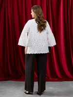 Блузка Милица-2 Виотекс БЕЛЫЙ -6