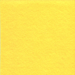 Цветной фетр МЯГКИЙ 500х700 мм, 2 мм, плотность 170 г/м2, рулон, желтый, ОСТРОВ СОКРОВИЩ, 660629