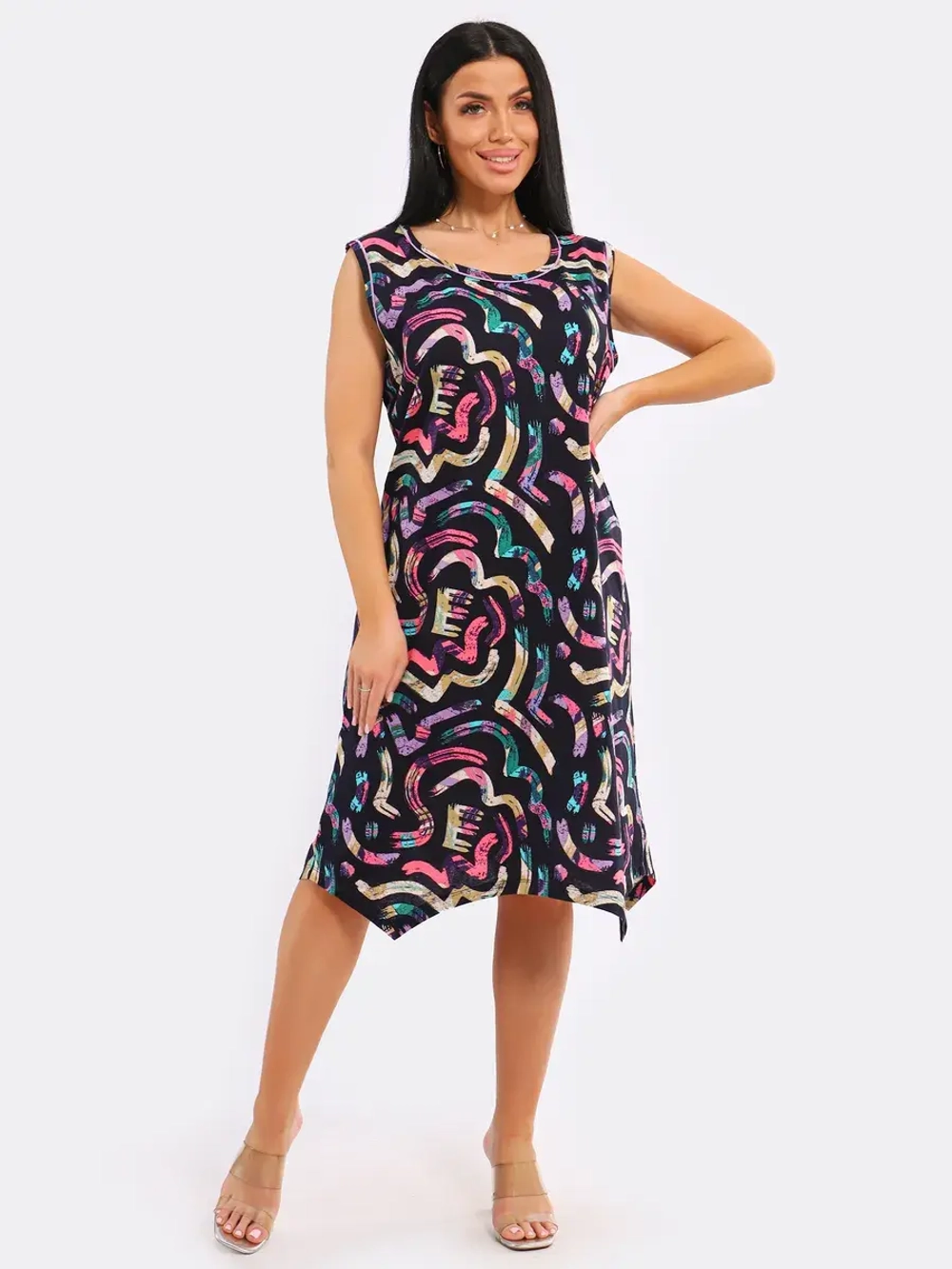 Туника хлопок большие размеры