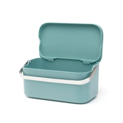 Brabantia Контейнер для мусора Sort & Go 1,8л мятный