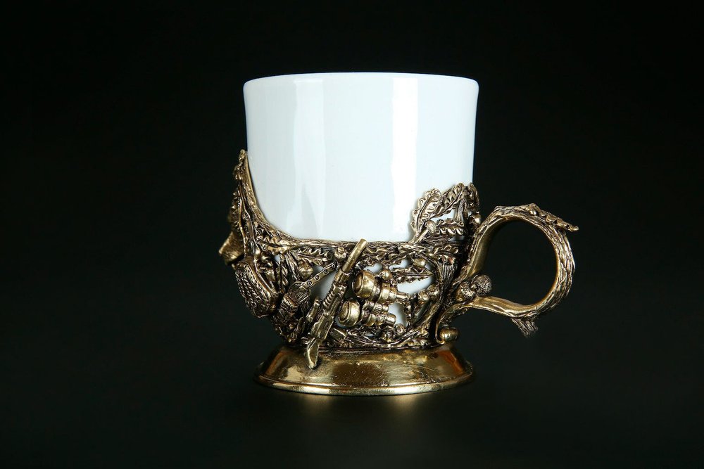 Чашка для кофе "Трофейный Медведь"