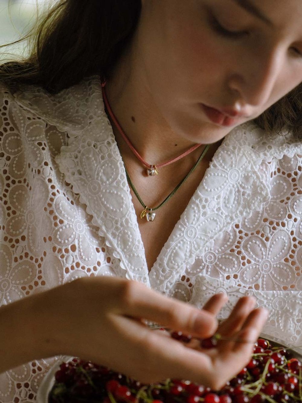 Сет Яблочко от яблоньки на шнурке