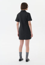 Платье поло с драпировкой