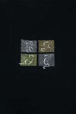 Футболка Аника (черная/коты) Б13494-20М LT Collection