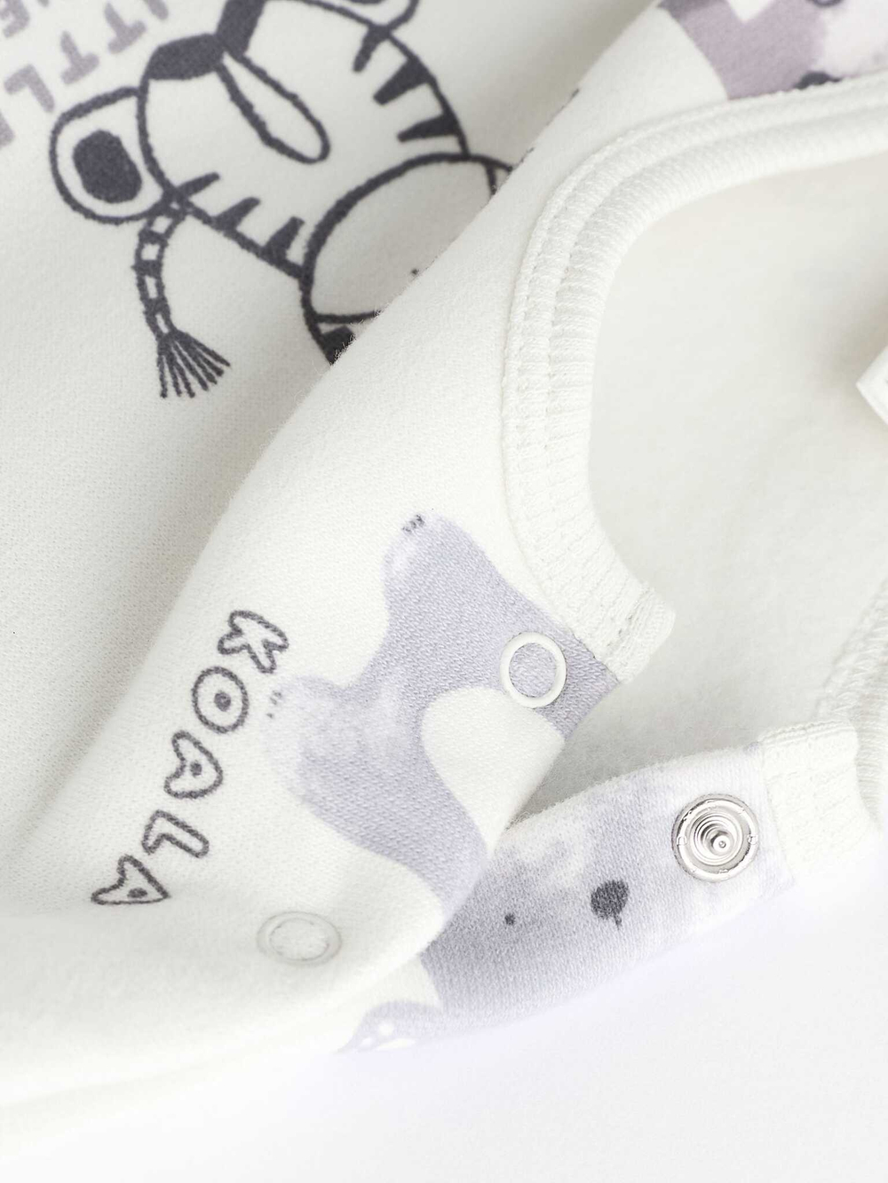 Толстовка и легинсы в комплекте для малышей Next 835-873, Белый, Темно-серый