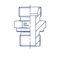 Штуцер FB DL18 18x1.5 (корпус)