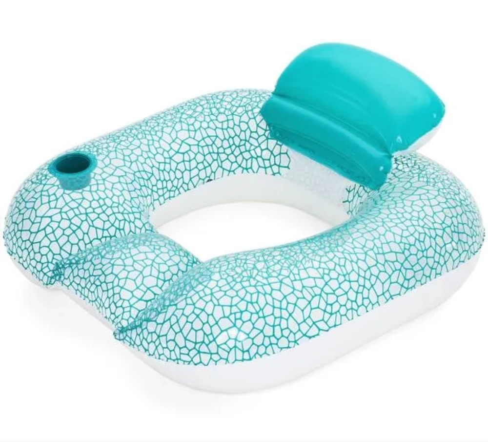 Шезлонг для плавания Flip-Pillow 102*94 см Bestway (43097)