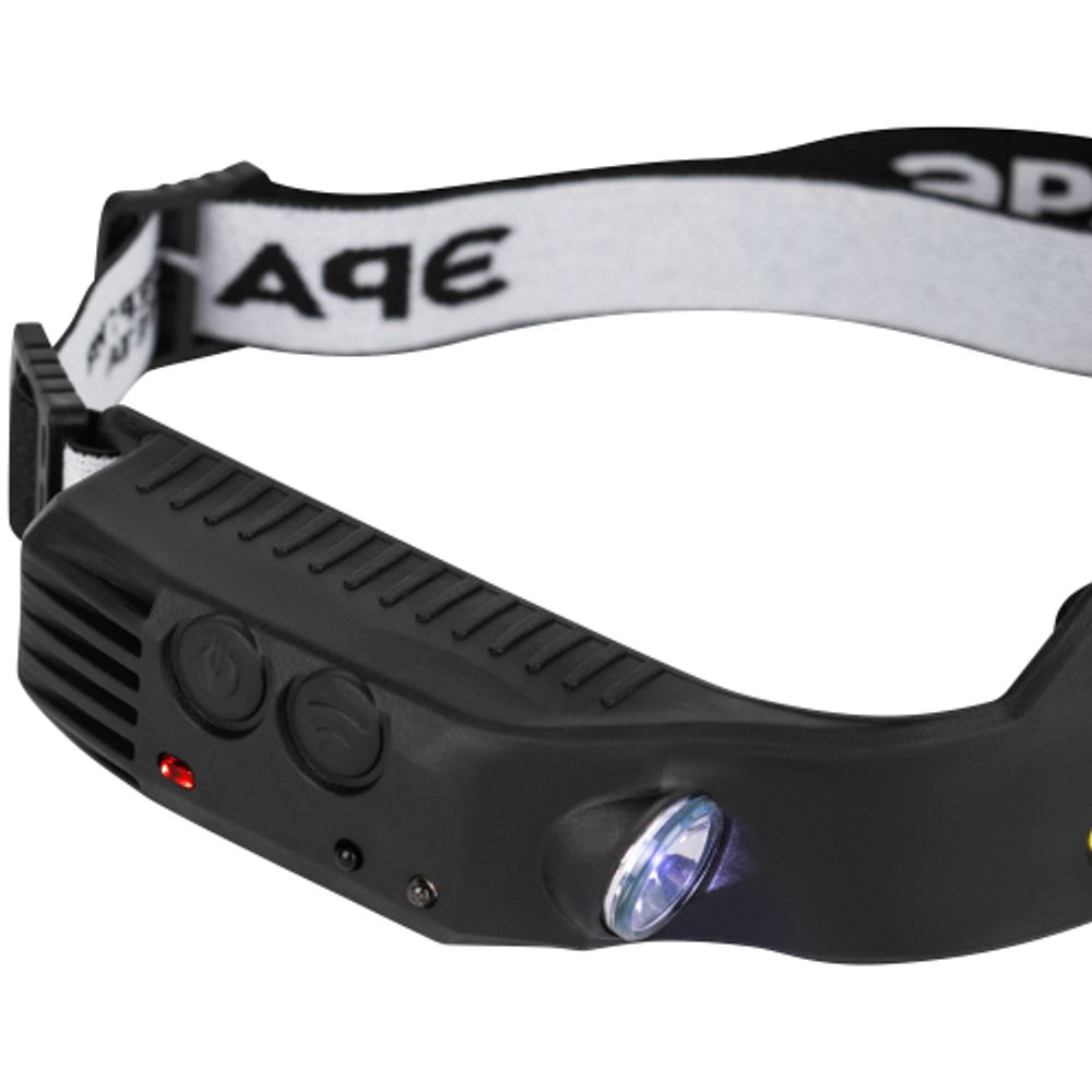 Фонарь налобный светодиодный ЭРА GA-808 Кибер-3 аккумуляторный 5 Вт COB + 3 Вт LED сенсорное управление 5 режимов | Налобные фонари