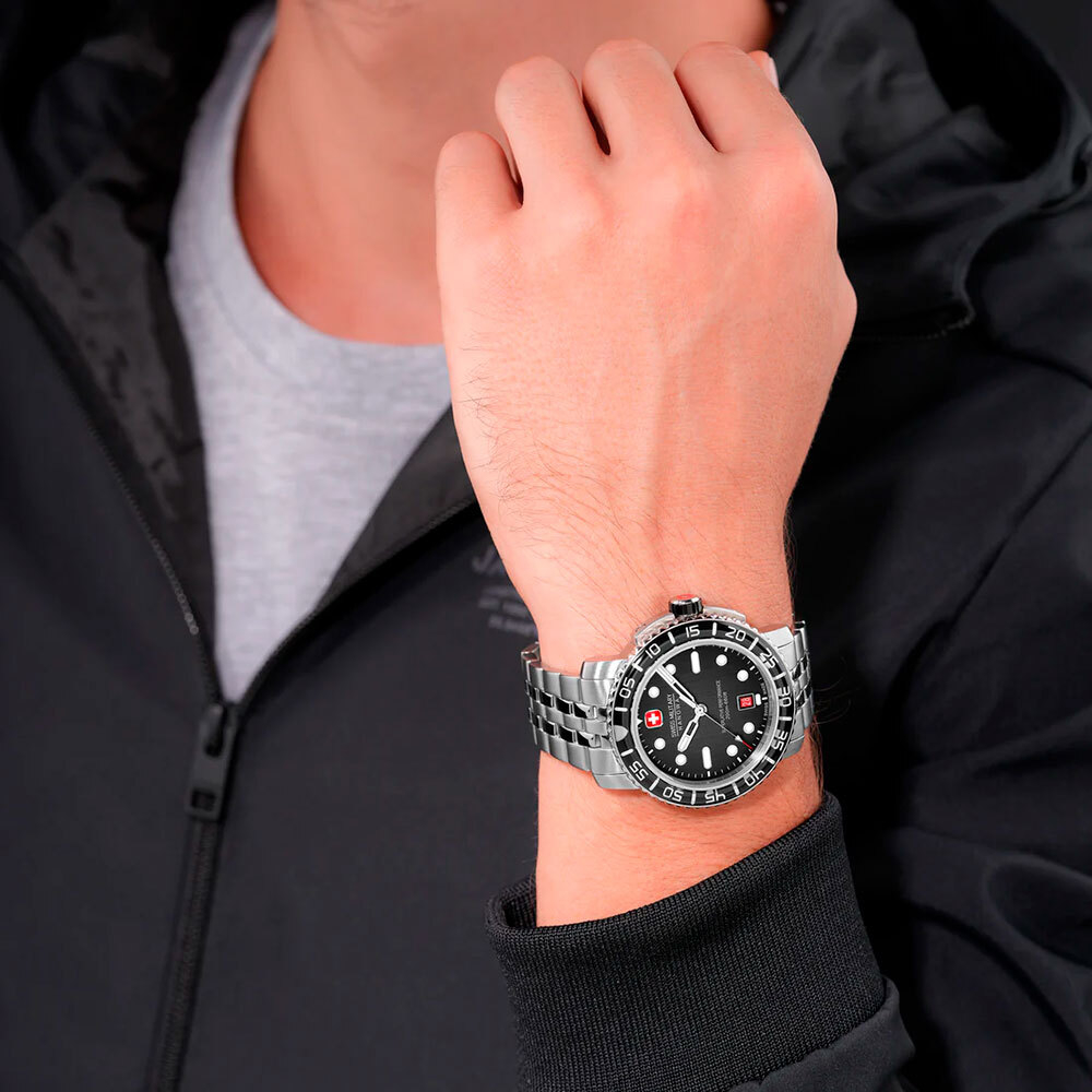 Swiss Military Hanowa Black Marlin SMWGH0001702