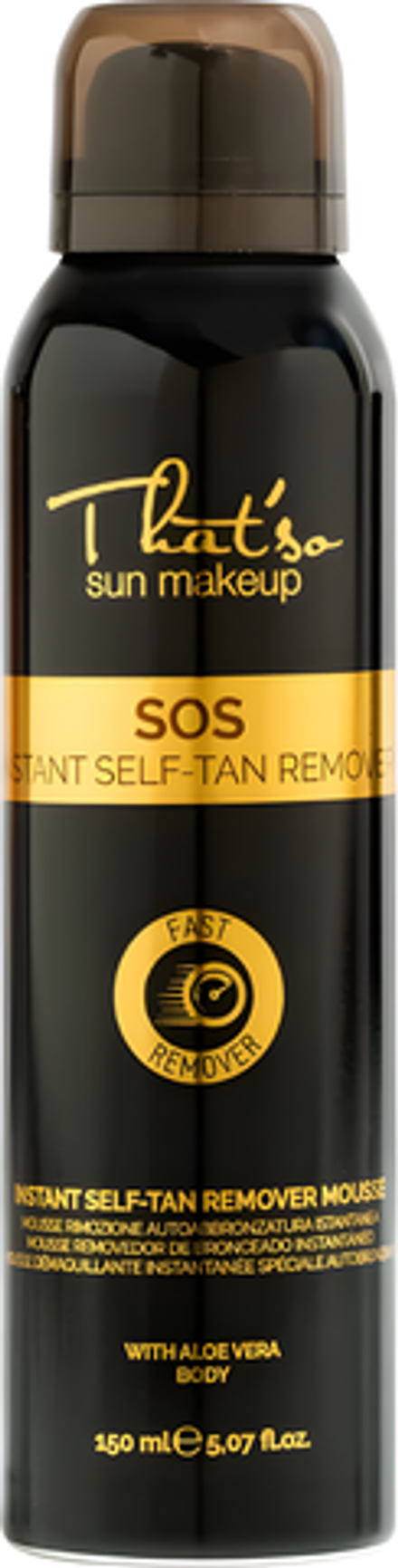Мусс для мгновенного удаления автозагара SOS 150 мл/SOS INSTANT SELF-TAN REMOVER MOUSSE