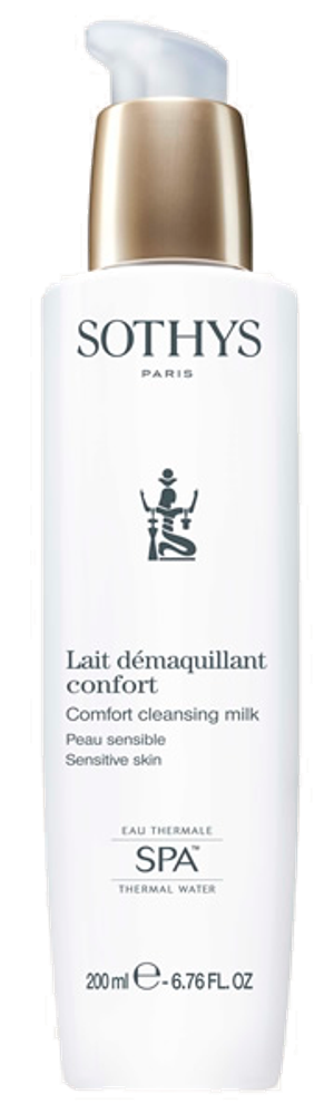 SOTHYS Очищающее молочко для чувствительной кожи с экстрактом хлопка и термальной воды 200 мл