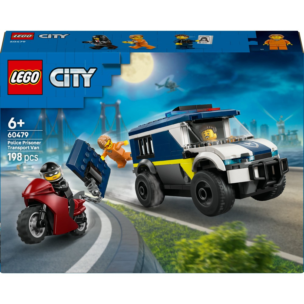 LEGO City - Полицейский фургон конвоя тюремного 60479