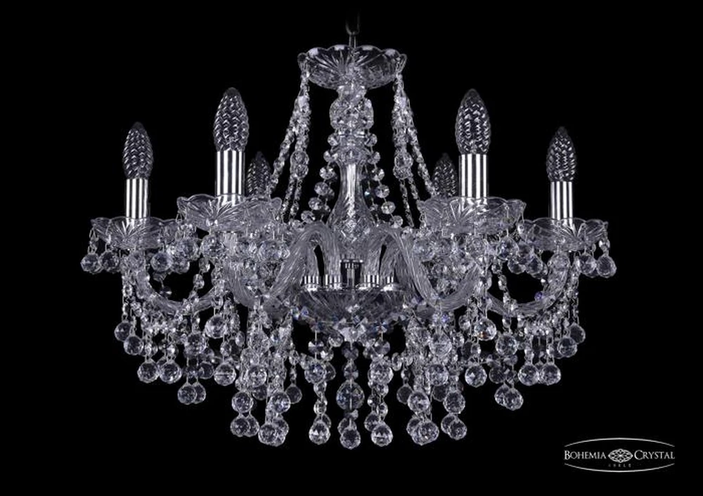 Подвесная люстра Bohemia Ivele 1409/6/195/Ni