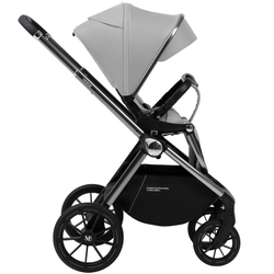 Детская коляска Sweet Baby Verde Silver 3 в 1 Grey