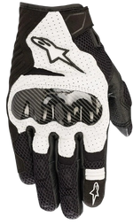 Gloves SMX-1 Air Carbon V2 / Черно-белый