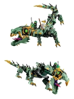 Конструктор Ниндзя Механический Дракон 495 деталей 98365