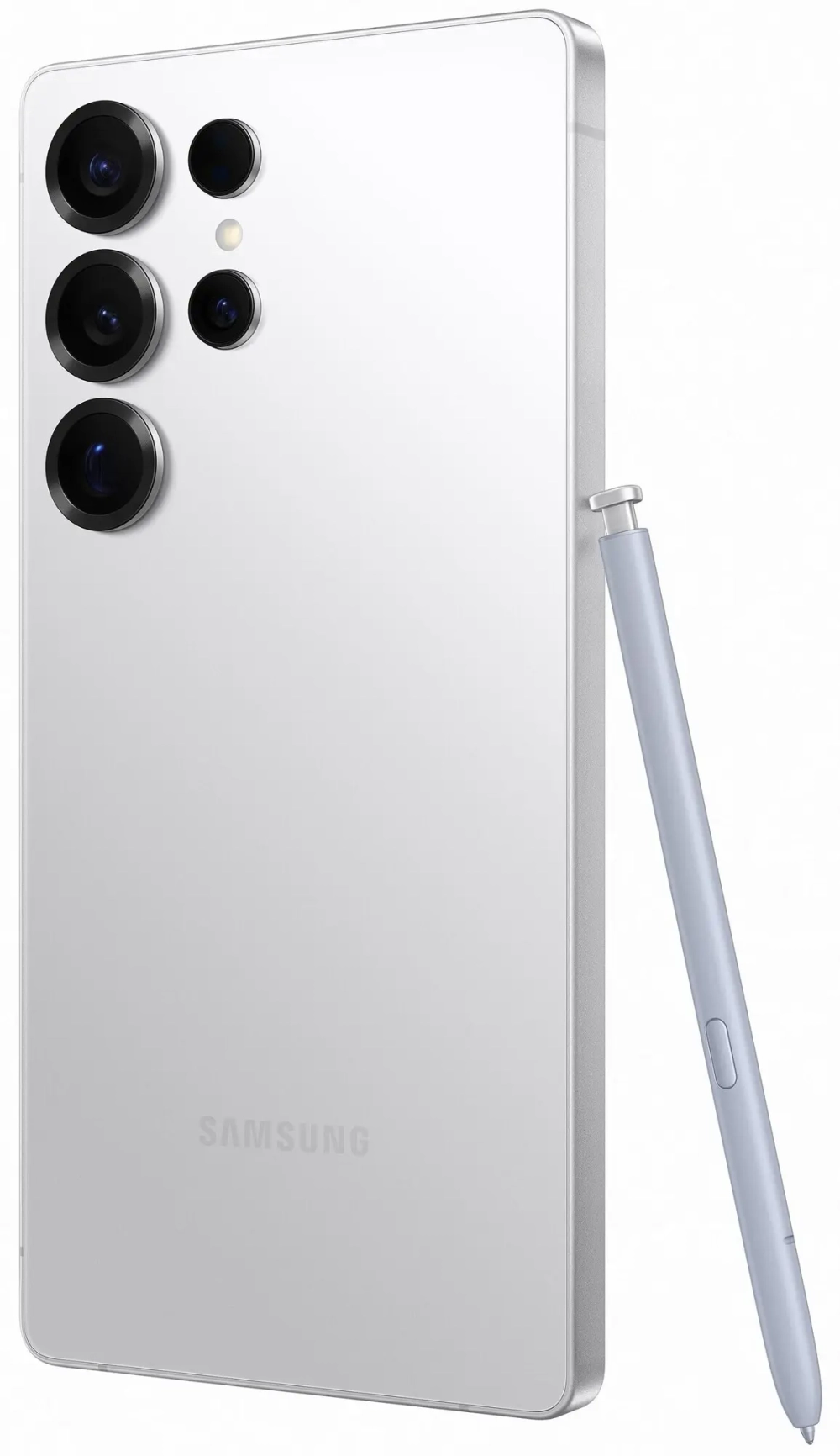 Смартфон Samsung Galaxy S25 Ultra 12 ГБ | 256 ГБ «Серебряный титан» | Titanium Whitesilver