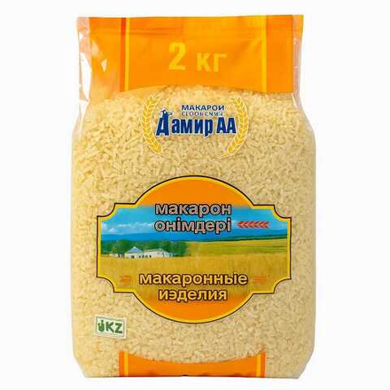 Макароны Дамир АА кривые 2 кг
