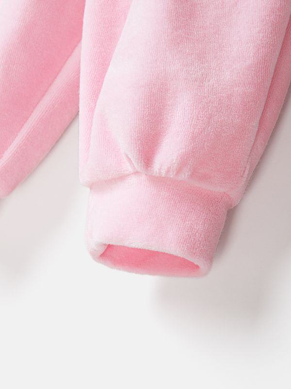 Брюки из велюра 