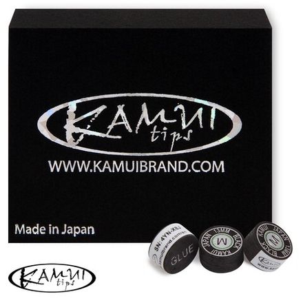 Наклейка для кия Kamui Black ø13мм Medium 1шт.