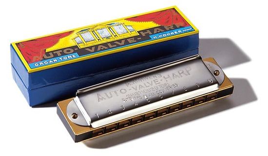 Губная гармоника октавная HOHNER Auto Valve 105/40 C