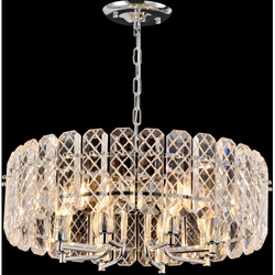 Люстра Rivoli Whitney 1050-308 8 х Е14 40 Вт хрусталь | Rivoli