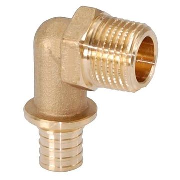 Угольник Hoobs 20(2.8) x 3/4" с НР наружной резьбой аксиальный (HB-PEXLM-202834)