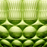 Чаша vanity, D25 см, зеленая