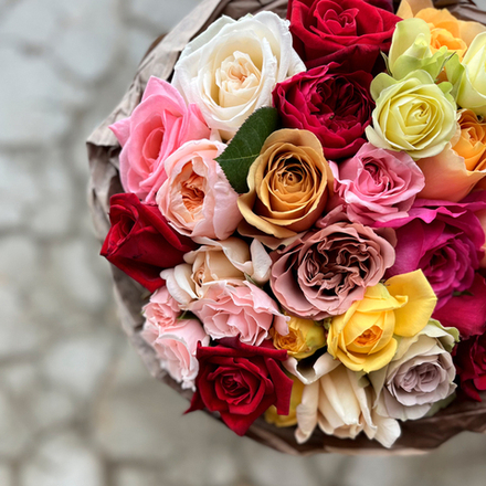 🌸 Феерия — множество сортов коллекции роз в одном букете — 8 марта у Феи