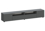 ТВ-тумба Woodville Сибити графит серый