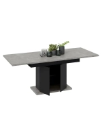 Стол кухонный Черный 150 (201)х85х77 см