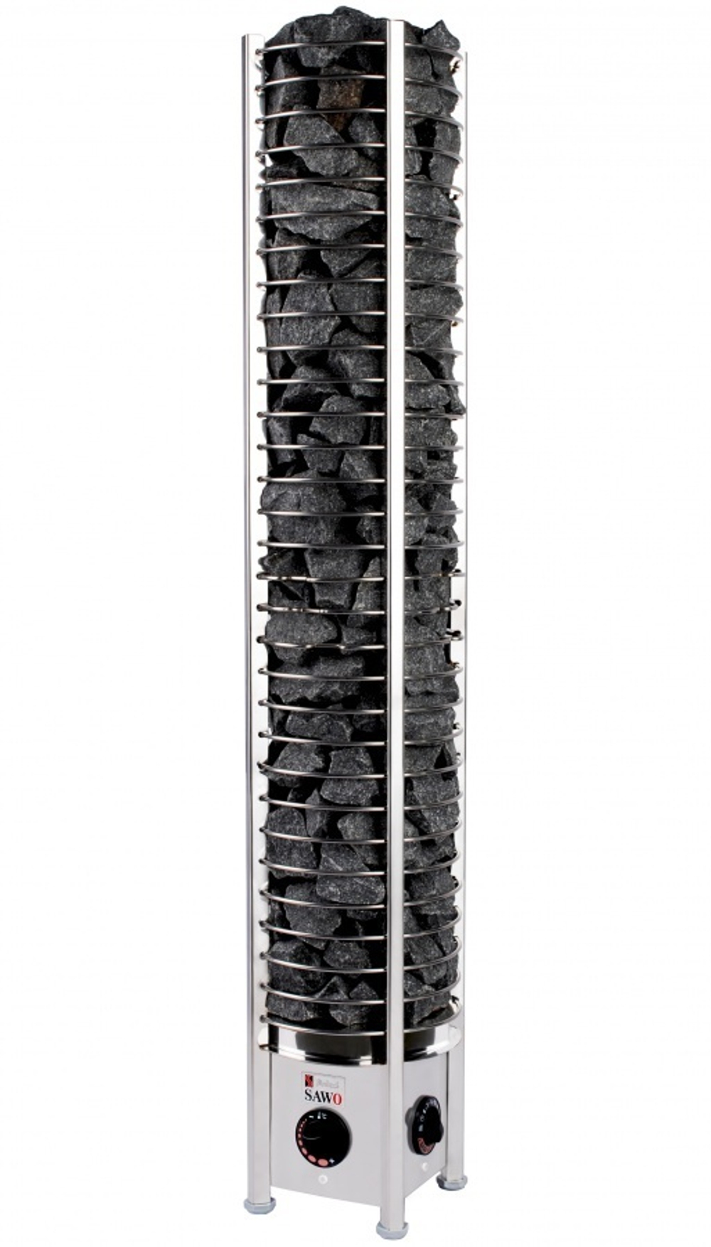 Электрическая печь SAWO TOWER TH3-35NB-P (3,5 кВт, встроенный пульт, нержавейка)