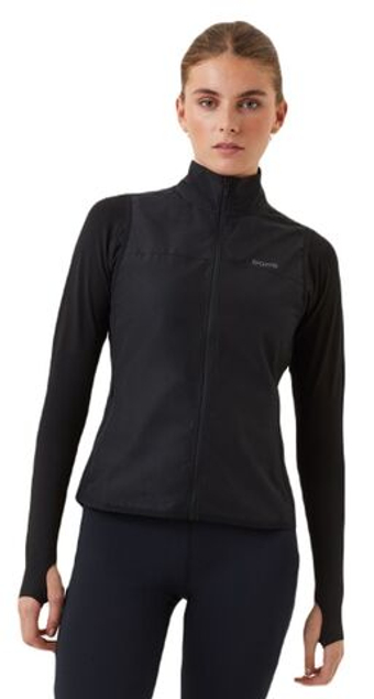 Женская теннисная жилетка Björn Borg Running Vest Ripstop - черный