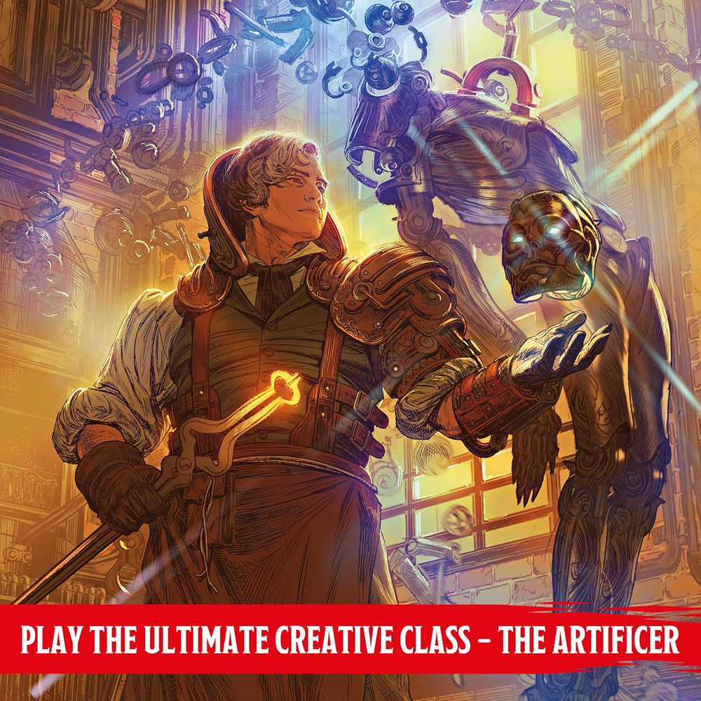 D&D Eberron: Forge of the Artificer (альтернативная обложка)