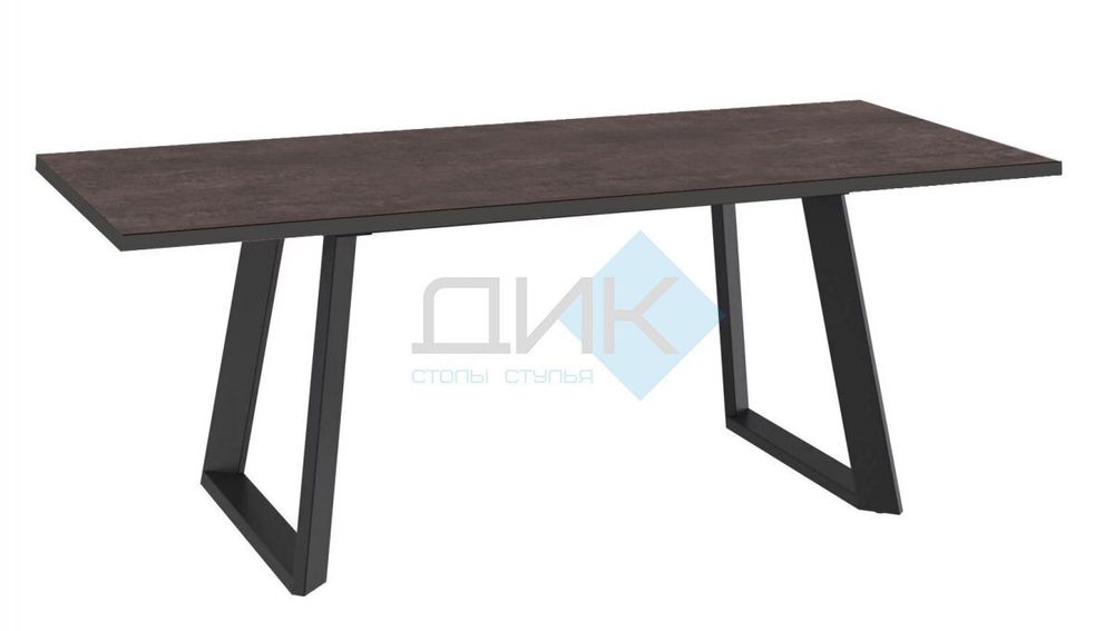 Стол DikLine ZL140 опоры чёрные