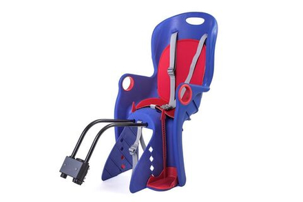 Кресло детское BQ задн, креп.на багаж/за подс. трубу, max 22кг, рег. ног по высоте, пластик, синее