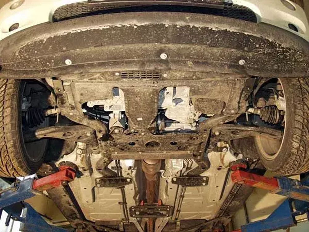 Защита картера и КПП Sheriff для Mini Cooper S 2005-2007 арт.04.0890
