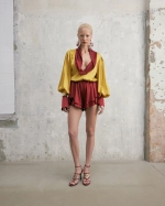 Шелковая рубашка Goldy